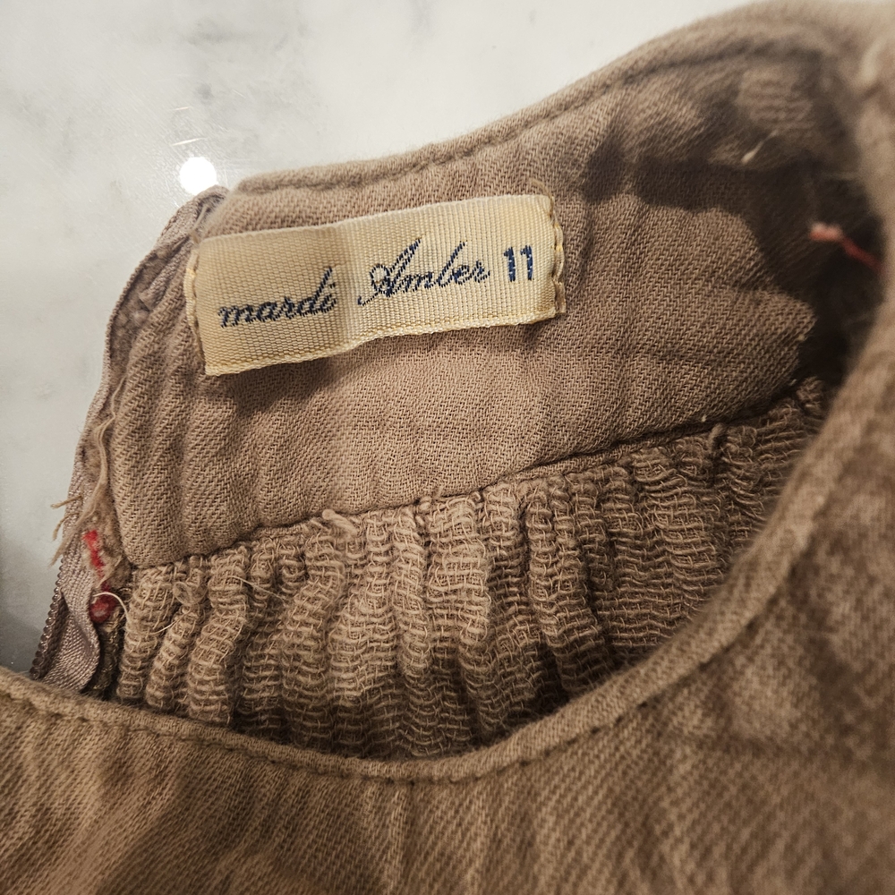 Mardi Amber Brown Top